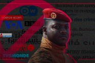 Burkina Faso presse liberté RSF junte Traoré médias suspension 