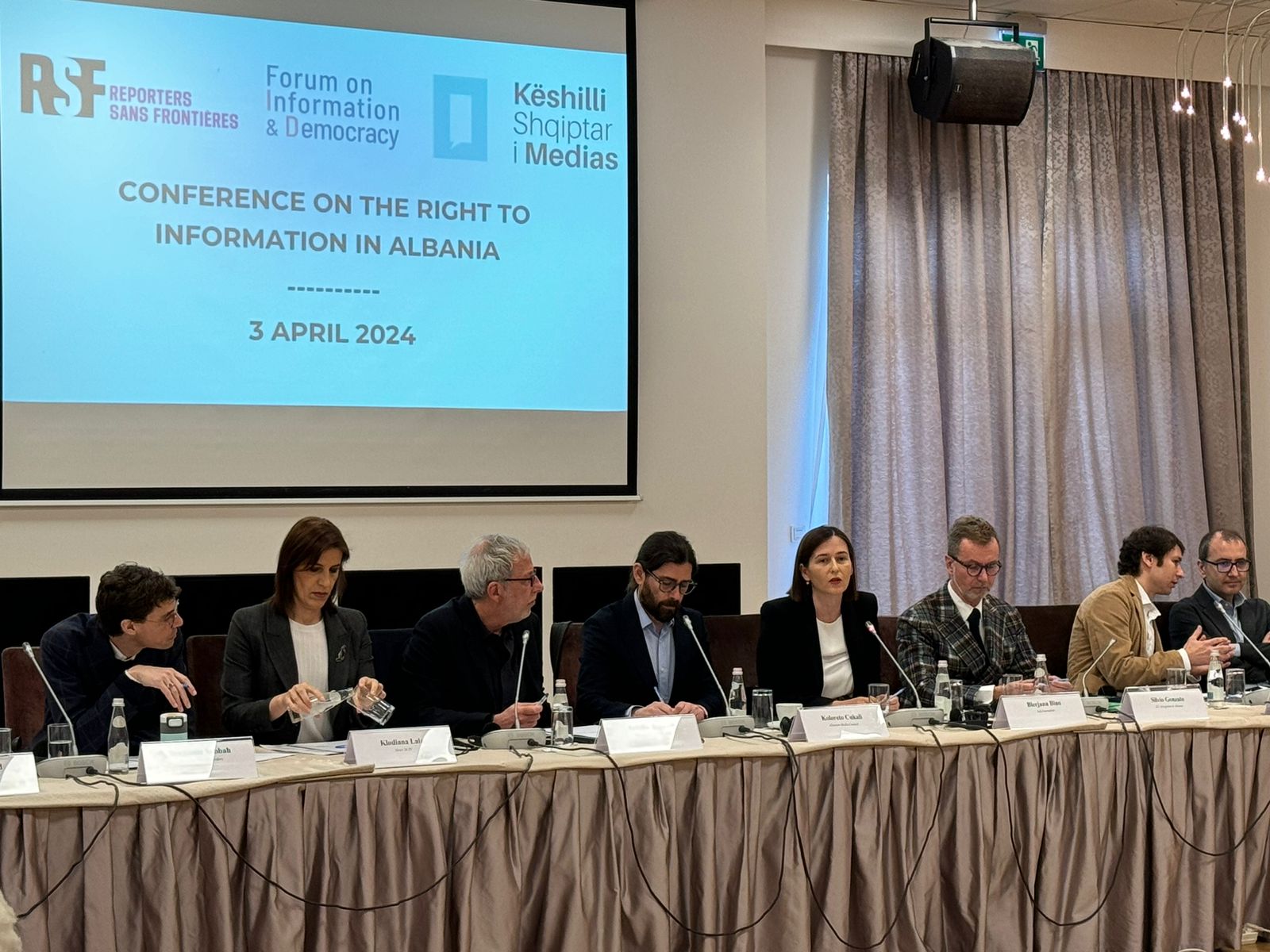 Albania: RSF and Albanian Media Council’s conference show the urgency of action