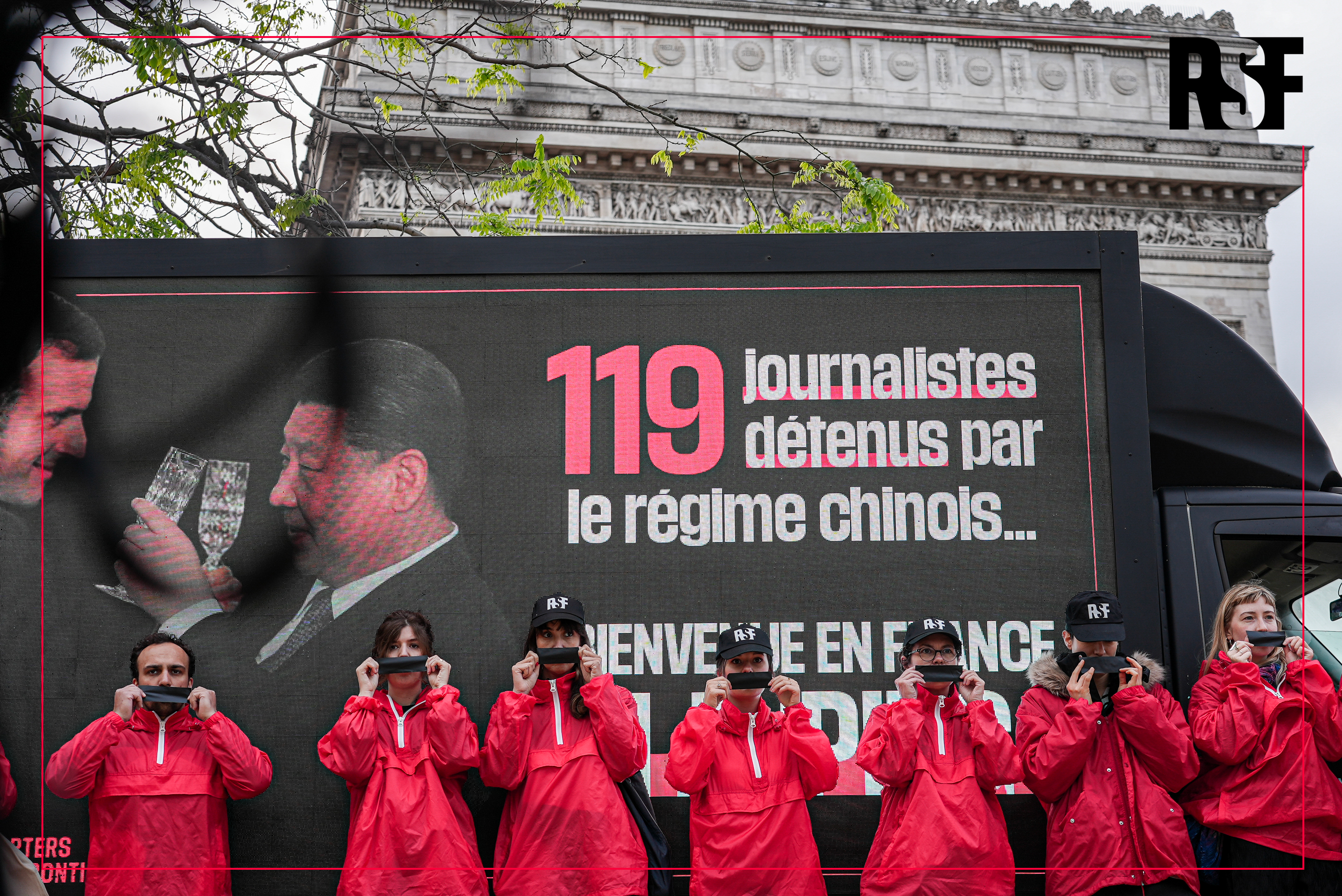 France: RSF protests against the visit of Xi Jinping, one of the world's main predators of press freedom