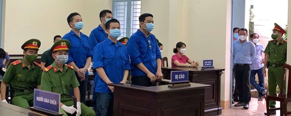 Combined jail terms of five Vietnamese journalists total nearly 15 years